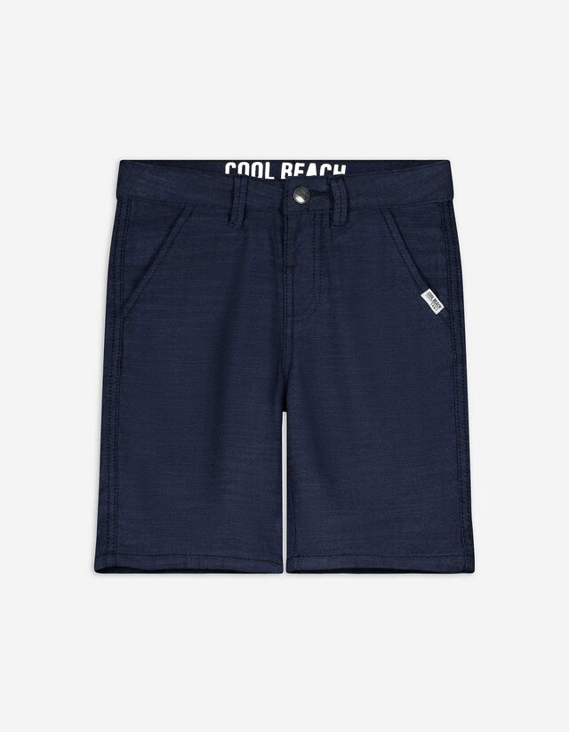 Shorts - Regulierbarer Saum - dunkelblau