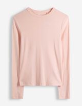 Langarmshirt - Modal-Anteil - rosa