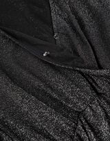 Umstandskleid - V-Ausschnitt - schwarz