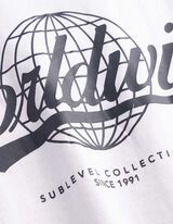 T-Shirt - R&uuml;ckenprint - wei&szlig;