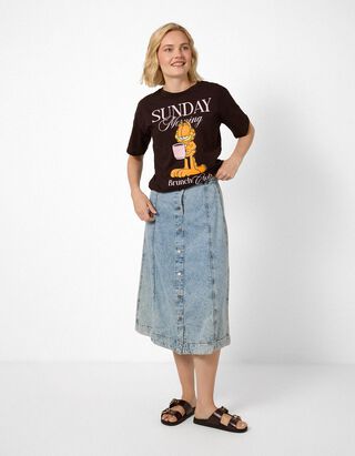 T-Shirt - Garfield - Dunkelbraun