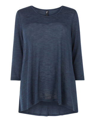 Damen Longsleeve in Melangeoptik