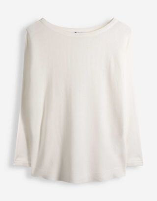 Strickpullover - Fledermaus&auml;rmel - Off-White