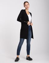 Dolga jopa - Viskozna me&scaron;anica - crna