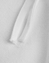 &Scaron;irok&eacute; nohavice - Vzhľad lnu - biely