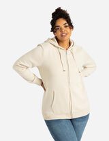 rozpinana bluza - jednokolorowy - bez