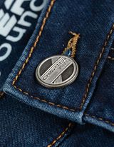 Kratke traperice - tamnoplavi traper - tamno plava