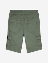 Bermude  - jednobojna - tamno-zelena