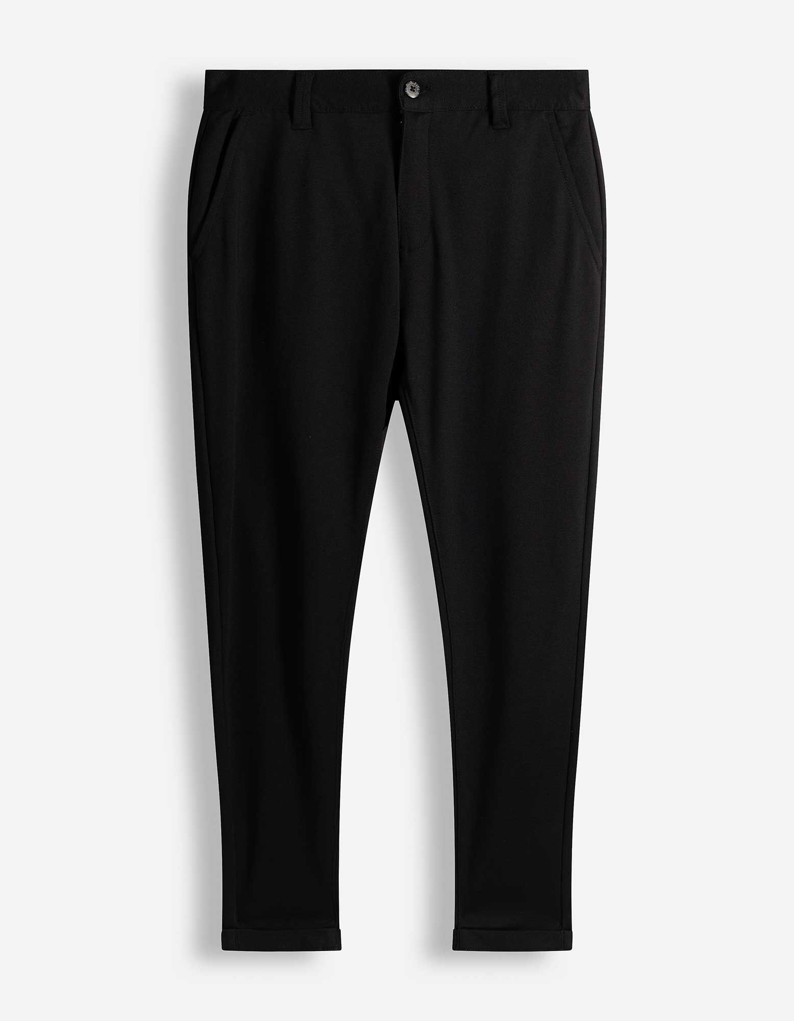 Chinohose - schwarz