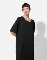 Kleid - Wadenlang - Schwarz