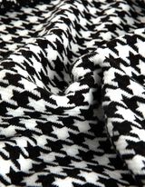 Šál - Vlnený vzhľad - cierna