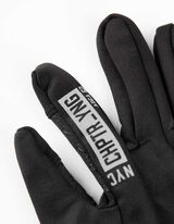 Skihandschuhe - Reflektor - schwarz