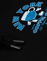 Sweatshirt - Rückenprint - schwarz