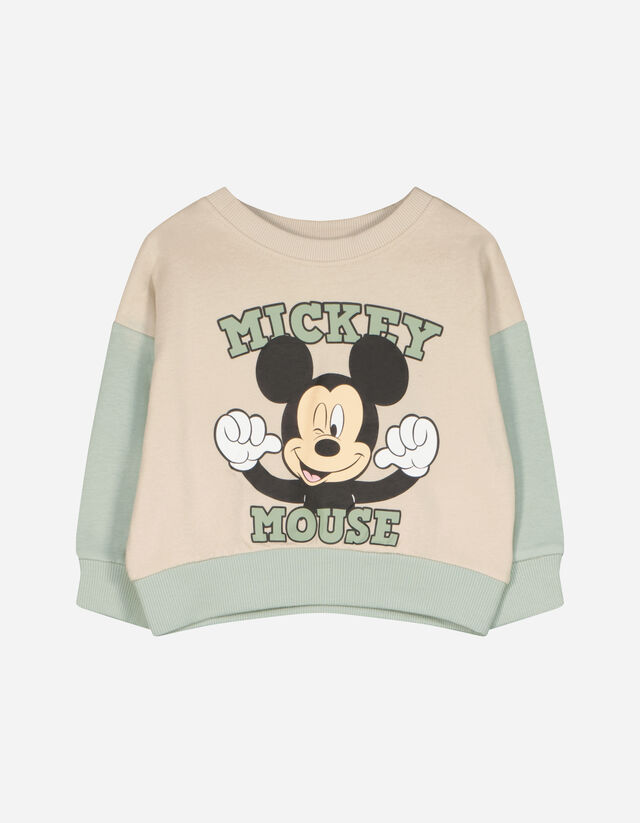 Bluză de trening - Mickey Mouse - Bej