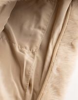 Schoudertas - Imitatiebont - Beige