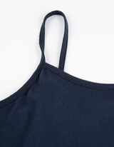 Top - Spalline sottili - blu scuro