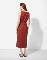 Abito - Misto viscosa - rosso scuro