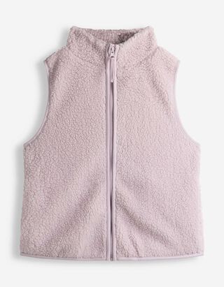 Gilet - Teddy - Lichtroze