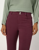 Hose - Skinny Fit - Lila
