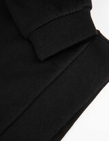 Mikina s kapucňou - Regular Fit - cierna