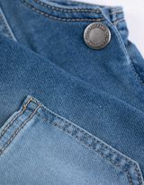 Latzhose - Stretchanteil - hellblau