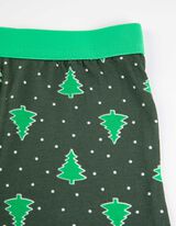 kąpielówki - Boże Narodzenie - zielony