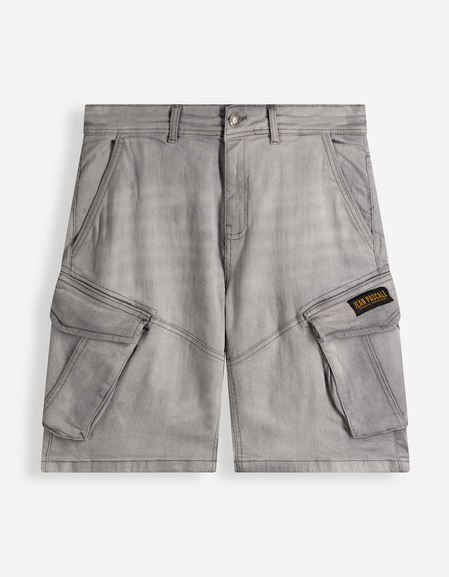 Cargoshorts - Baumwolle - grau