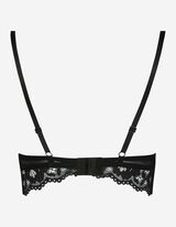 Nedrček  - S čipko - crna