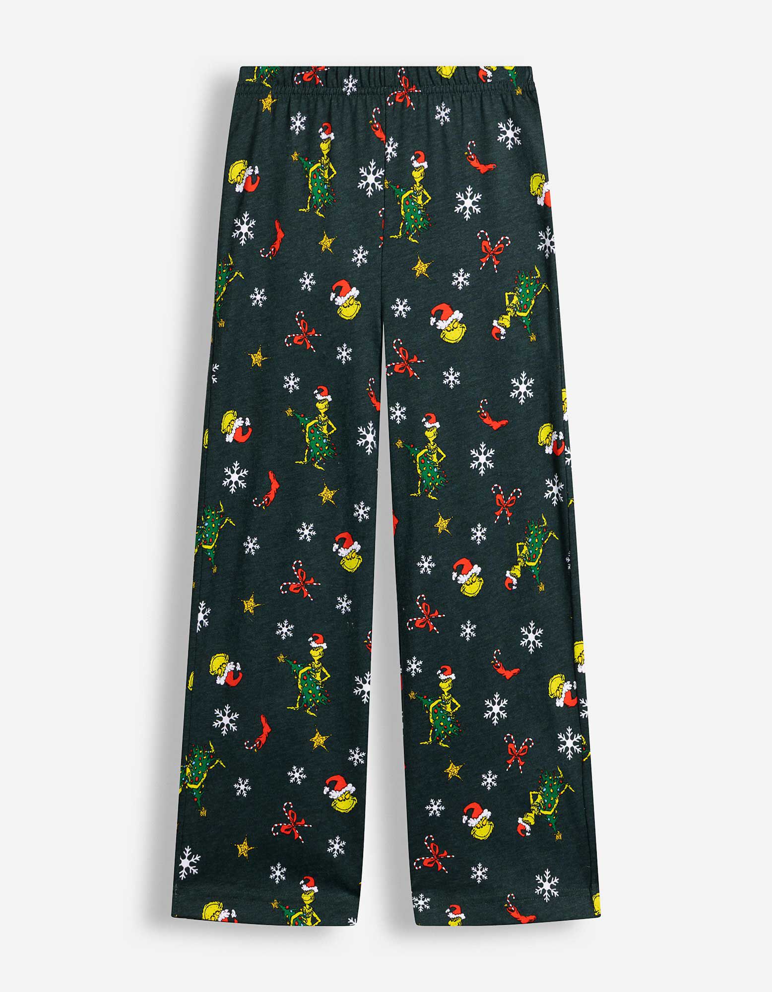 Pyjama Set aus Shirt und Hose - The Grinch - Bunt