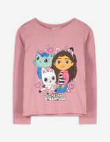 Langarmshirt - Gabby's Dollhouse - lila