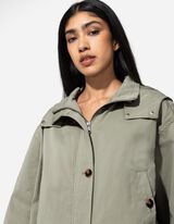 Striukė - Paslėptas užtrauktukas - sviesiai zalias