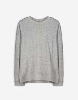sweter - mieszanka wiskozowa - szary
