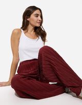 Kelnės - Klostės - tamsiai raudonas