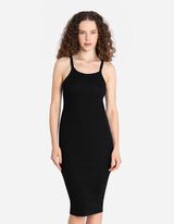 sukienka - dopasowany - czarny