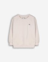 Sweatshirt - Print - beige