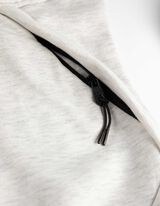 Cipz&aacute;ros meleg&iacute;tőfelső - Bord&aacute;zott - vilagos szurke