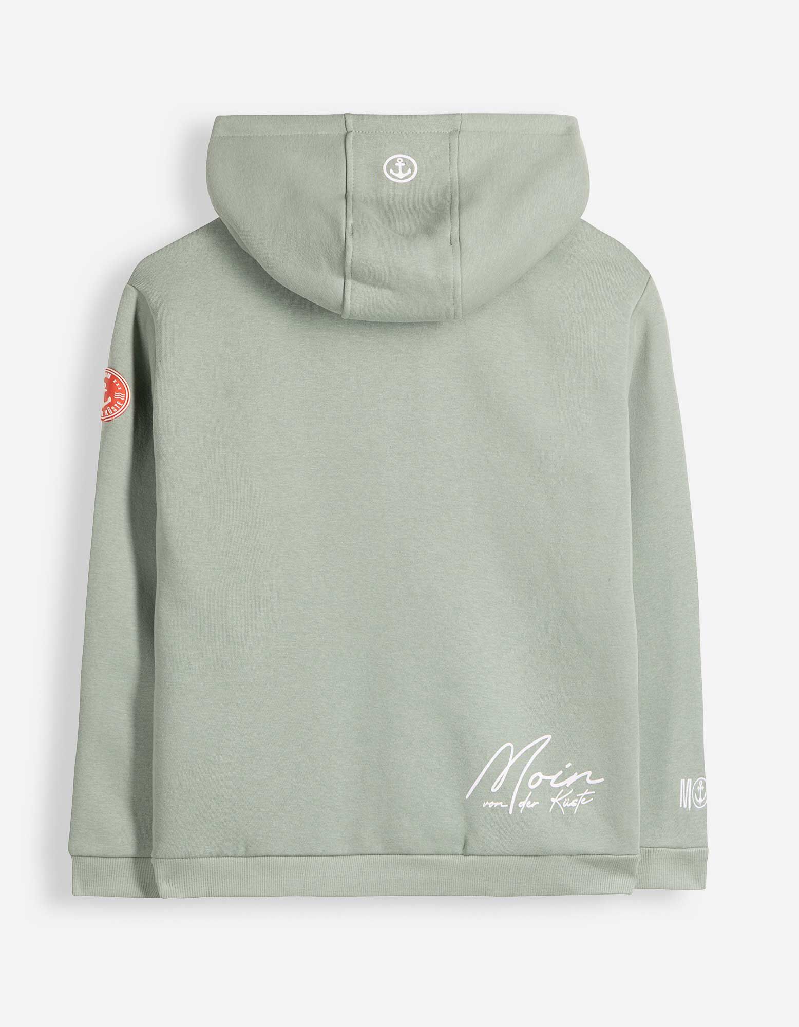 Sweatshirt - Print - Hellgr&uuml;n