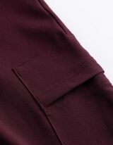 Cargohose - Pattentaschen - Lila