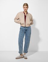 Blouson - Egyszínű - bézs