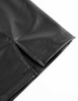 Miniszoknya - Bőrhat&aacute;s&uacute; - fekete