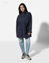 Jacke - Baumwolle - dunkelblau