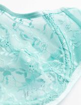 Podprsenka - Krajka - tyrkysova