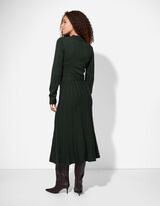 Abito svasato - A-Shape - verde