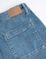 Jeans - Straight Fit - blau