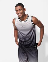 Tanktop - Kleurverloop - wit