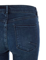 Damen Skinny Fit Jeans im Stone Washed Look