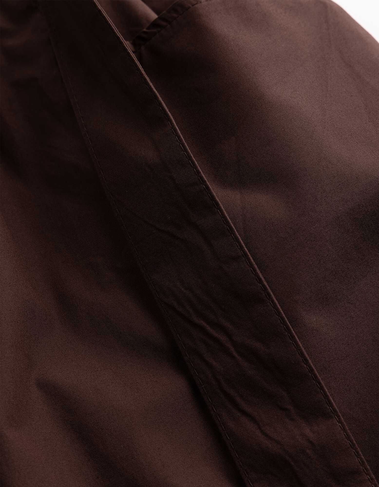 Bermuda  - Tessuto - Marrone scuro