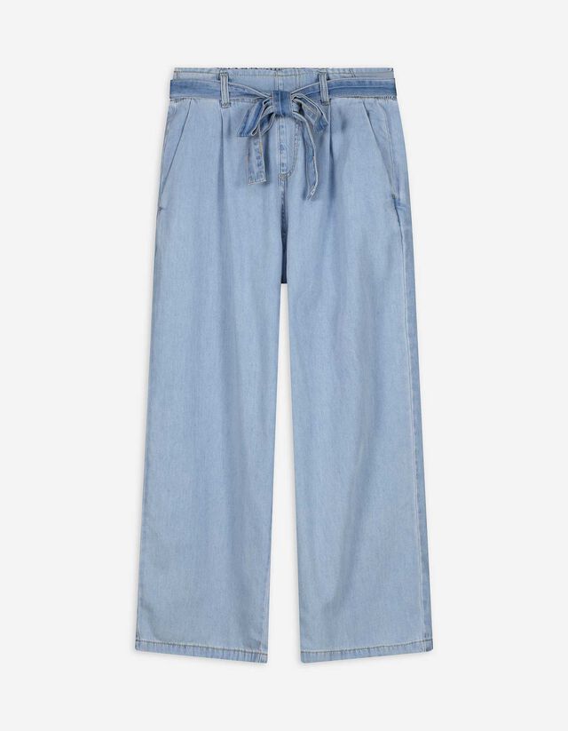 Kilote pantalone - Straight model - svetlo-plava