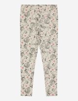Legging - Print all-over - beige