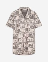 Chemise - Jacquard - blanc
